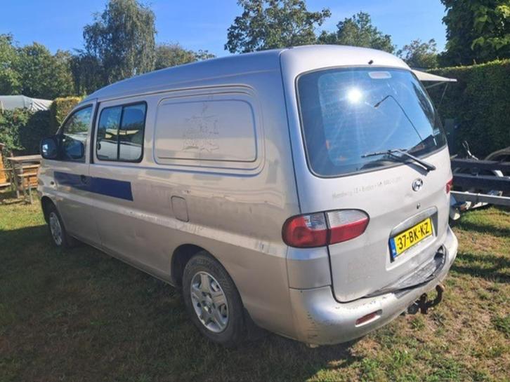 Hyundai H200 2.5 Crdi DC 2003, Auto's, Bestelauto's, Particulier, Hyundai, Diesel, Handgeschakeld, Origineel Nederlands, Zilver of Grijs