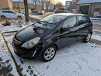 Opel Corsa 1.2 63KW SELECTION 2011 Zwart, Auto's, Opel, Euro 5, Stof, Zwart, Zwart