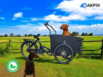 2dehands Vogue hondenbakfiets met middenmotor & deurtje beschikbaar voor biedingen
