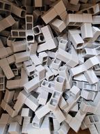 Hoekstukje 3 weg 20 x 20 x 1,5 mm 3-weg Haaks Grijs