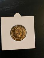 Gouden tientje, Willem 3, 1875, 22kt goud, 6,94 gram, Postzegels en Munten, Munten | Nederland, Ophalen of Verzenden, Koning Willem III