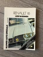 Kluwer autospecials Renault 16 Leer 'm kennen -1975, Auto diversen, Handleidingen en Instructieboekjes, Ophalen of Verzenden