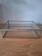 Glazen box decoratie, sieradenbox, Huis en Inrichting, Woonaccessoires | Overige, Ophalen