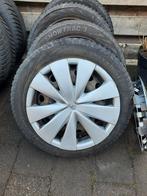 Stalen velgen met winterbanden 155/65 R14 Toyota Aygo, Auto-onderdelen, Banden en Velgen, Ophalen, 14 inch, Gebruikt, 155 mm