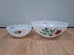 2 Arcopal France witglas schalen, Ophalen of Verzenden