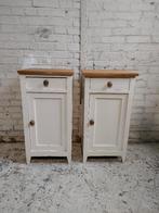 Brocante nachtkastje kastjes wit prijs per stuk, Ophalen of Verzenden