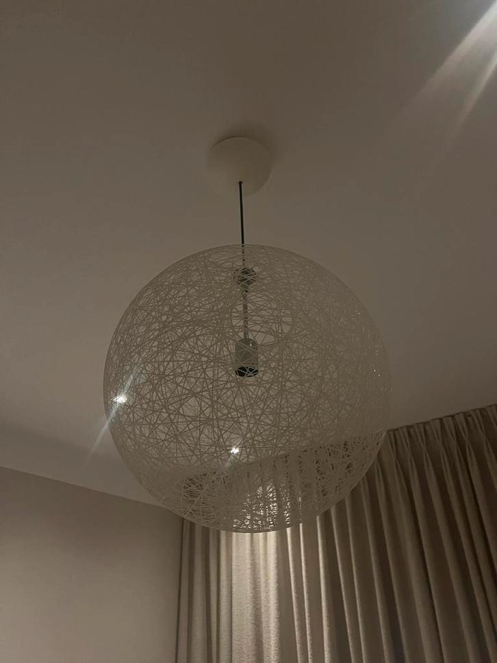 Moooi lamp Bert Jan Pot - 80cm - 2 stuks, Huis en Inrichting, Lampen | Hanglampen, Zo goed als nieuw, Minder dan 50 cm, Kunststof