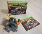 LEGO 21119 Minecraft De Kerker / The Dungeon, Ophalen of Verzenden, Zo goed als nieuw, Complete set, Lego