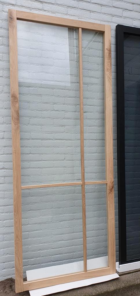 Outlet Bodegraven Deuren, Doe-het-zelf en Verbouw, Deuren en Horren, Nieuw, Binnendeur, 200 tot 215 cm, 80 tot 100 cm, Glas, Schuifdeur