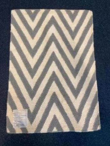 NIEUW! Kelim tapijt, crème/grijs, 60x90cm voor €15,99! beschikbaar voor biedingen