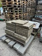 5,25m² Grindtegel 50x50 gebruikt., Tuin en Terras, Ophalen, Gebruikt, 5 tot 10 m², Beton