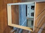 Spiegel houten frame, Huis en Inrichting, Woonaccessoires | Spiegels, Minder dan 50 cm, Gebruikt, Verzenden, Minder dan 100 cm