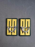 Kraagspiegels Garde Jagers, Ophalen of Verzenden, Landmacht, Nederland, Embleem of Badge