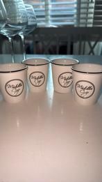 Riviera maison espresso kopjes, Ophalen, Zo goed als nieuw, Overige typen