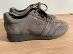 Sch25 - Zgan bruine leren Xsensible schoenen maat 40  HX(1), Ophalen of Verzenden, Gedragen, Bruin, Sneakers of Gympen