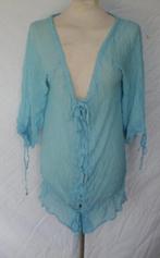 Mooi blauw shirt/tuniek.Kraaltjes.Mt M.Merk Bandolera, Kleding | Dames, Ophalen of Verzenden