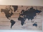Wereldkaart wandbord, Ophalen, Zo goed als nieuw