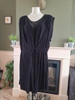 Athe Vanessa bruno jurk zwart wikkel look 44 46 gratis verz, Verzenden, Zwart, Maat 46/48 (XL) of groter, Zo goed als nieuw