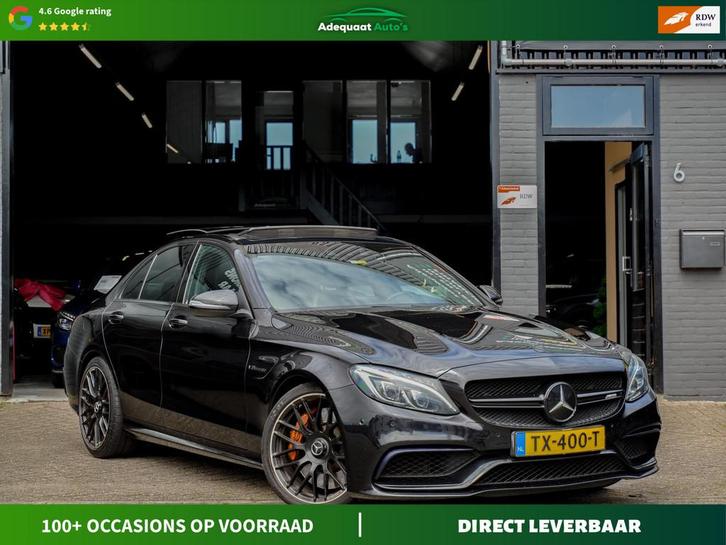 Mercedes-Benz C-klasse C63s AMG S Edition 1|Head-up|Pano|Cam, Auto's, Mercedes-Benz, Bedrijf, Te koop, C-Klasse, 360° camera, ABS
