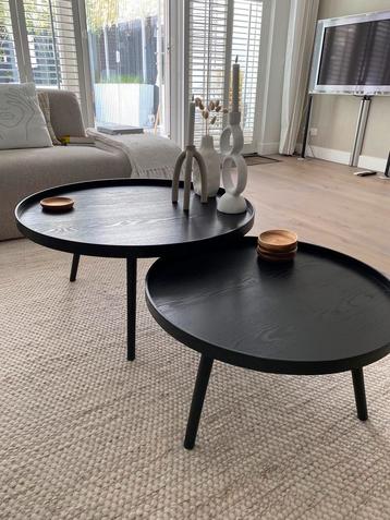 Woood ronde salontafel zwart beschikbaar voor biedingen