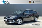 Toyota Auris Touring Sports 1.8 Hybrid Executive 136pk - Cru, 65 €/maand, Gebruikt, Met garantie (alle), Leder en Stof