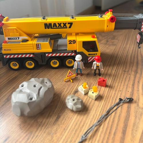 Playmobil maxx 7 hijskraan, Kinderen en Baby's, Speelgoed | Playmobil, Gebruikt, Ophalen of Verzenden