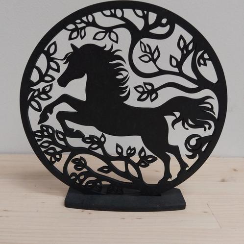 Houten standaard paard, Huis en Inrichting, Woonaccessoires | Overige, Nieuw, Ophalen of Verzenden