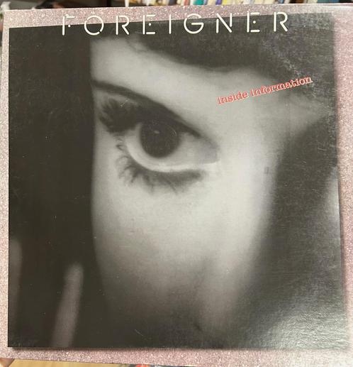 Foreigner: Inside information (lp), Cd's en Dvd's, Vinyl | Hardrock en Metal, Zo goed als nieuw, Ophalen of Verzenden