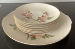 1950s Winterling ROSA WILDROSE gebakstel,schaal + 7 bordjes, Antiek en Kunst, Ophalen