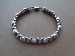 zilveren armband XOXO [688], Verzenden, Zo goed als nieuw, Zilver, Zilver