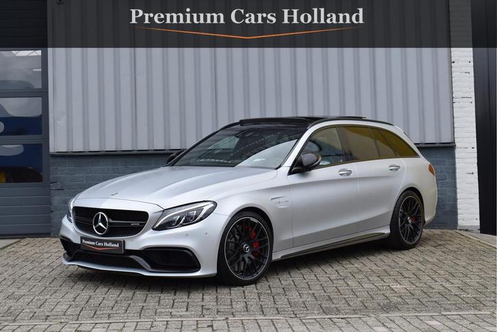 Mercedes-Benz C-Klasse Estate AMG 63 S 510 Pk 1e Lak Magno S, Auto's, Mercedes-Benz, Bedrijf, Te koop, C-Klasse, ABS, Achteruitrijcamera