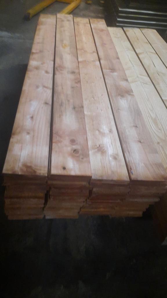 Vlonders/ douglas planken/ partijen/ schuttingdelen, Doe-het-zelf en Verbouw, Hout en Planken, Nieuw, Plank, Overige houtsoorten