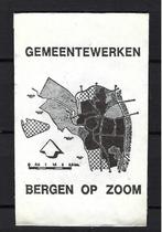 2319 Bergen op Zoom GEMEENTEWERKEN, Verzamelen, Suikerzakjes, Ophalen of Verzenden, Nederland