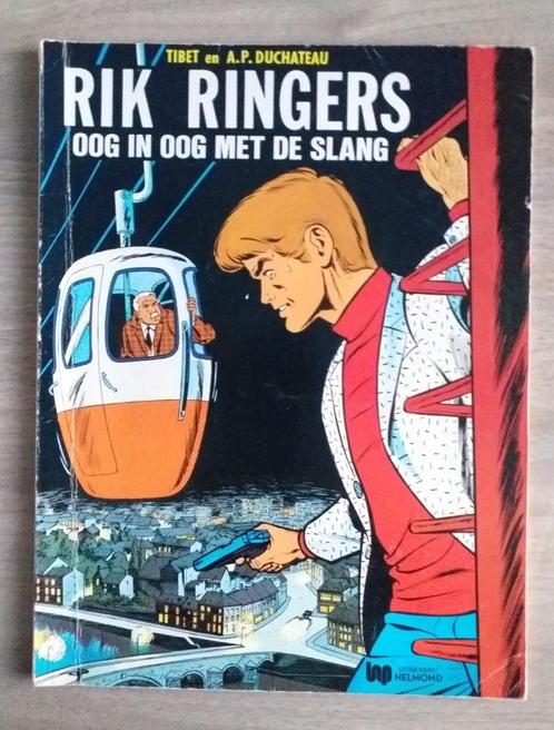 Rik Ringers no 8. Oog in oog met de slang. 1971, Boeken, Stripboeken, Gelezen, Eén stripboek, Verzenden