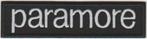 Paramore stoffen opstrijk patch embleem, Ophalen of Verzenden, Nieuw, Kleding