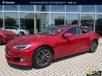 Tesla Model S 75D | Panoramadak | 12 MAANDEN BOVAG GARANTIE, Auto's, Tesla, Stof, Gebruikt, Lichtsensor, Origineel Nederlands