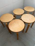Ikea frosta krukjes 5 stuks, Huis en Inrichting, Krukjes, Ophalen of Verzenden, Zo goed als nieuw, Hout