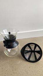 Bodum pour over coffee maker met permanent filter NIEUW, Nieuw, Overige modellen, Ophalen of Verzenden
