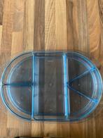 Te koop  tupperware ovale hapjesschaal met deksel, Ophalen, Gebruikt, Schaal