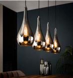 75,- Zo goed als nieuw smokey plafondlamp, Ophalen of Verzenden, Zo goed als nieuw, Minder dan 50 cm