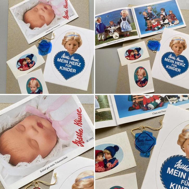 🌿Pop,Schildpad,” LOTJE KATHE KRUSE ,STICKERS &BOEKJES”🌿, Verzamelen, Poppen, Zo goed als nieuw, Pop, Verzenden