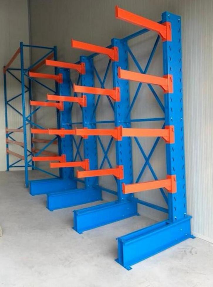 4mtr. Enkelzijdige draagarmstelling 320cm hoog Nieuw!, Zakelijke goederen, Kantoor en Winkelinrichting | Magazijn, Stelling en Opslag
