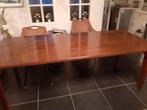 Houten Eettafel - Rechthoekig 220x93, Gebruikt, Kersenhout, 200 cm of meer, Vijf personen of meer