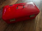 Vintage Emaille Broodtrommel - Rood, Ophalen