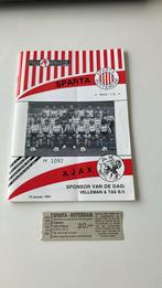 Sparta - Ajax 13 januari 1991, Ophalen of Verzenden