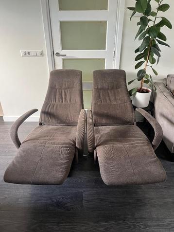 Nette set Prominent Relaxfauteuils Elektrische Stof Fauteuil beschikbaar voor biedingen