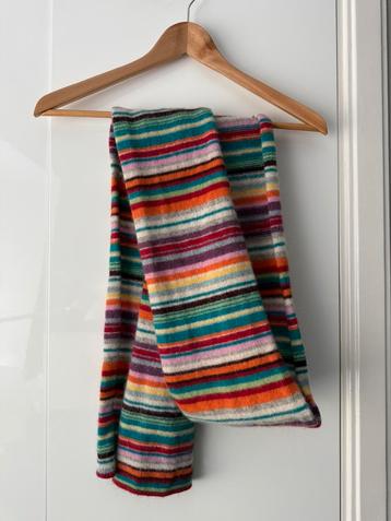 benetton multicolor wool sjaal beschikbaar voor biedingen