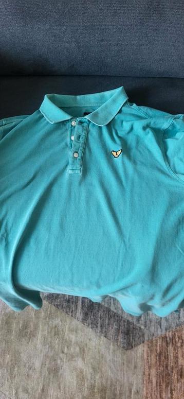 PME Legend Polo Shirt XL Blauw-groen beschikbaar voor biedingen