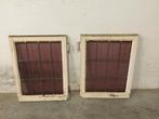 Antieke ramen met glas in lood !!!, Doe-het-zelf en Verbouw, Glas en Ramen, Ophalen, Gevelraam of Ruit, Gebruikt, Minder dan 80 cm