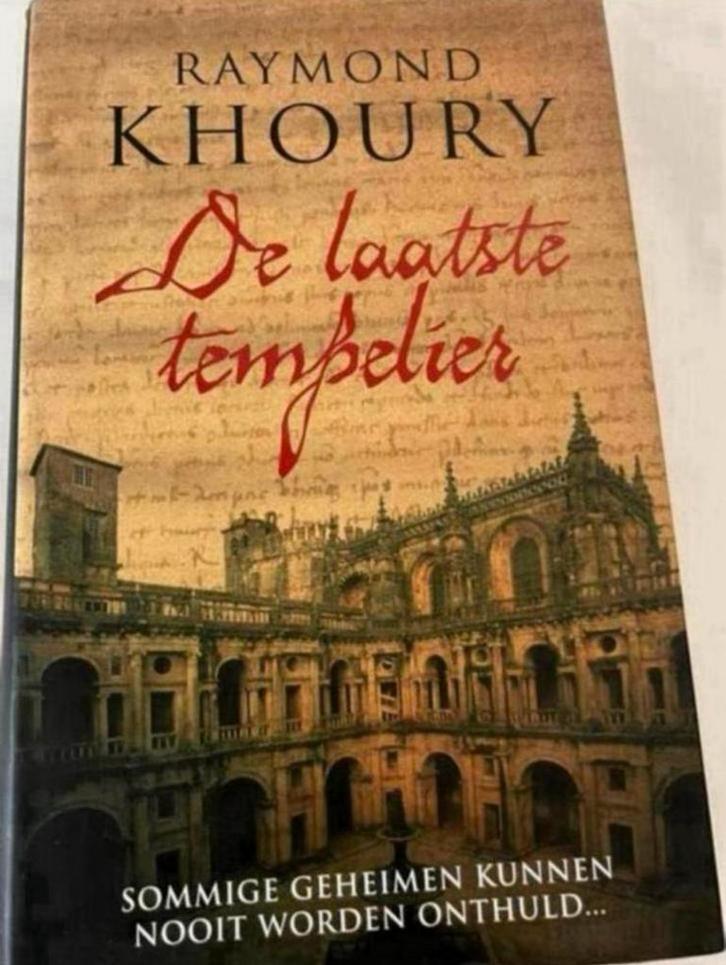 RAYMOND KHOURY DE LAATSTE TEMPELIER SOMMIGE GEHEIMEN, Boeken, Thrillers, Zo goed als nieuw, Ophalen of Verzenden